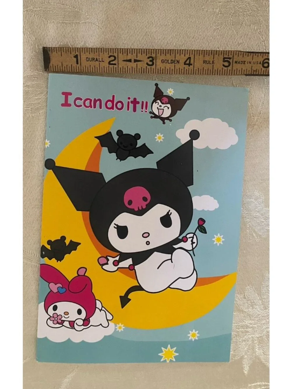 Sanrio Kuromi Notebook Journal Kawaii Diary My Melody Hello Kitty Collectible
